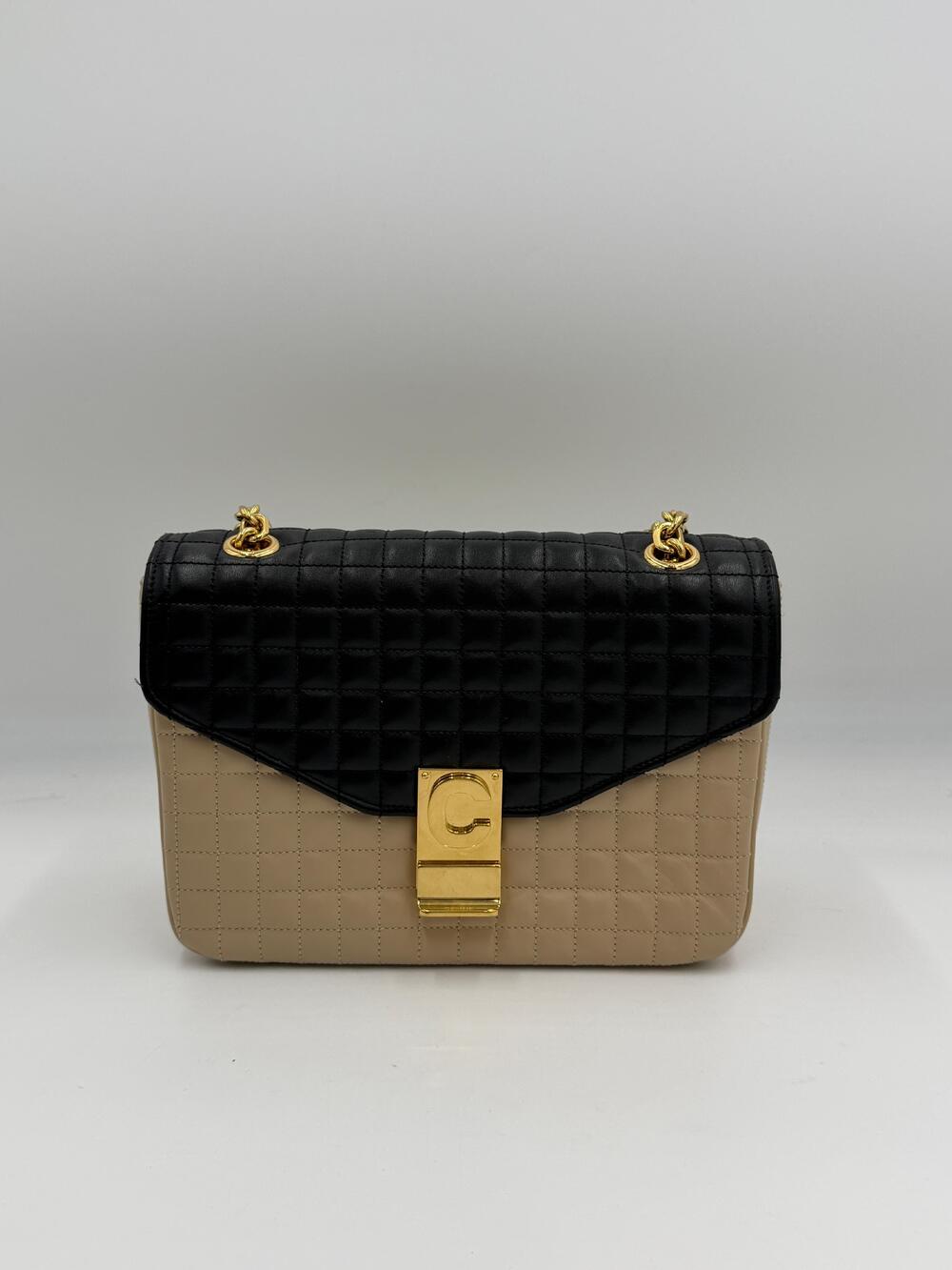 Celine C Chain Shoulder Bag